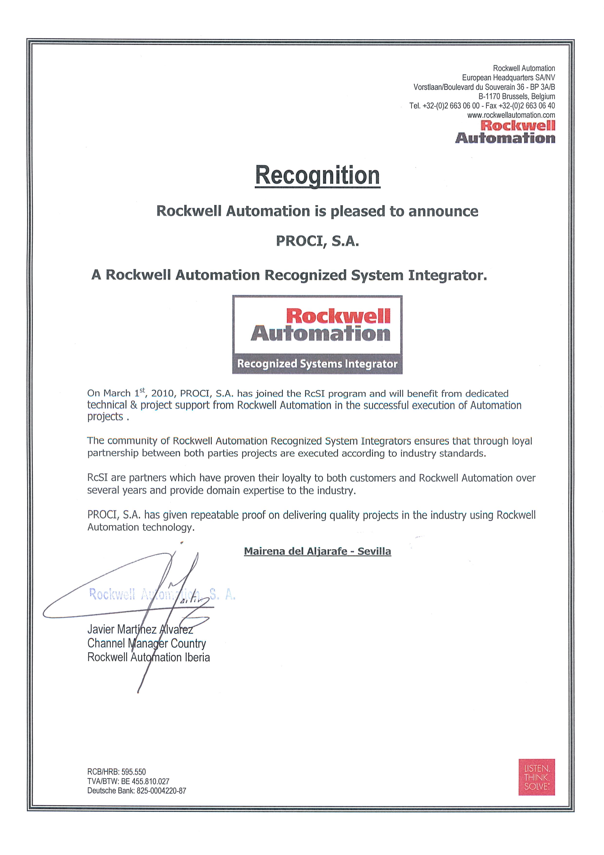 Certificado Rockwell_PROCISA